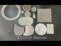 ステンレス鋼の押出機スクリーンの網は溶解のプラスチックからの外国の粒子をろ過する